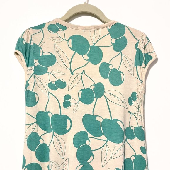 River Island Mint Cherry Tee - Size M - Picture 5 of 5